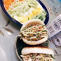 鸡丝烧饼【附花生油辣子的做法】的做法图解6