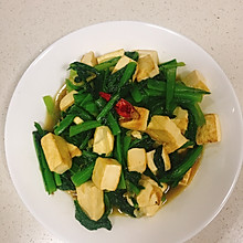 小白菜炒豆腐