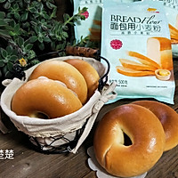#餐桌上的春日限定#有嚼劲的原味贝果的做法图解20