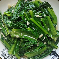 清炒油麦菜的做法图解5