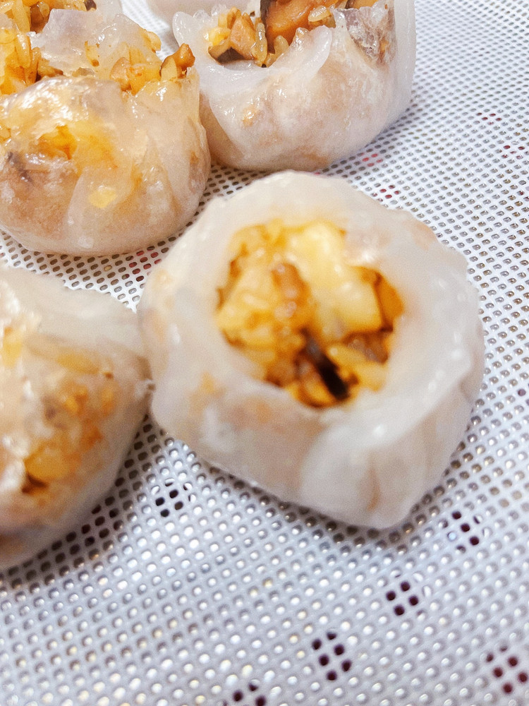 水晶虾仁烧卖的做法
