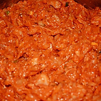 辣白菜五花肉饺子的做法图解6