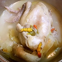 天然铁皮石斛炖鸡汤的做法图解5