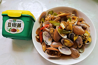 嫩嫩的炒油蛤