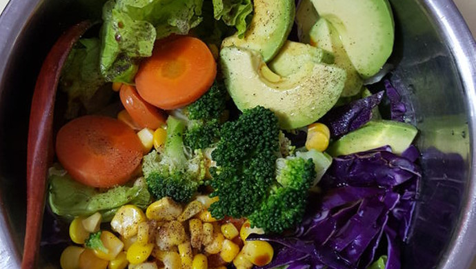 低脂高纤蔬菜沙拉