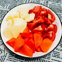 酸甜开胃减脂菜之番茄土豆炖牛腩#爽口凉菜，开胃一夏！#的做法图解5