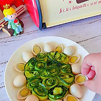 #珍选捞汁 健康轻食季#捞汁黄瓜卷鹌鹑蛋的做法图解6