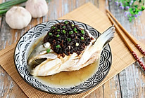 下饭菜 宴客菜 三豉蒸三文鱼头的做法