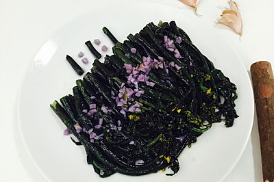 蒜香紫油菜
