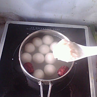 鸡蛋醪糟汤圆的做法图解3