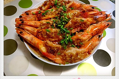 蒜蓉粉丝蒸虾