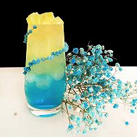 超高颜值又好喝的初夏鸡尾酒💙百加得朗姆酒的做法图解6
