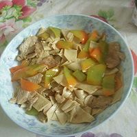 尖椒豆片肉的做法图解6