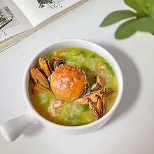 #秋日品蟹 邂逅好味道#鲜美大闸蟹粥