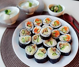 小清新黄瓜鲔鱼寿司的做法