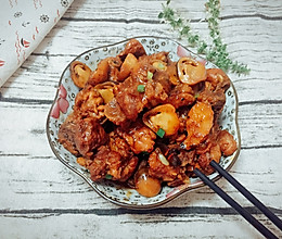 鲜菇炖排骨的做法