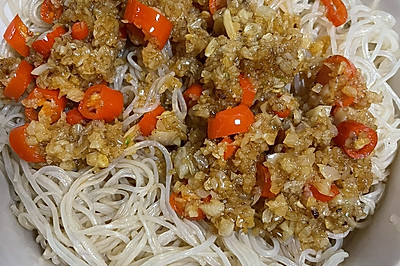 虾油蒜蓉粉丝