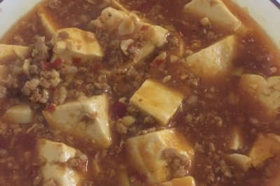 家常肉末豆腐