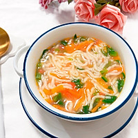 【宝宝辅食】杂蔬开胃鳕鱼面的做法图解24