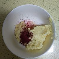 红白双色曲奇#相约MOF#的做法图解6