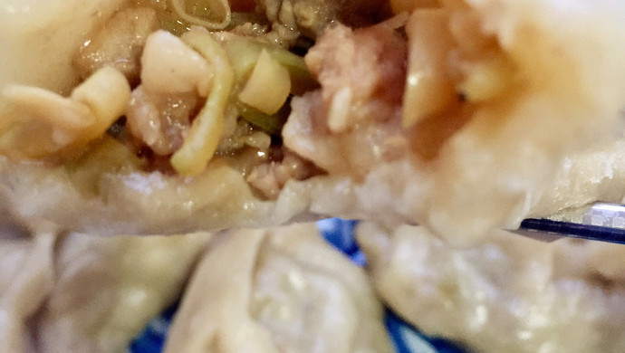 烫面芸豆包子