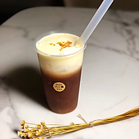 网红喜茶的海盐芝士奶盖红茶的做法图解7