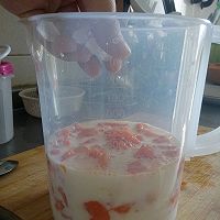木瓜牛奶的做法图解7