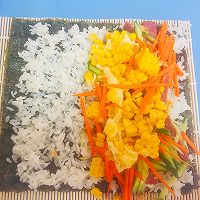#晒出你的中秋团圆饭#紫菜包饭的做法图解2