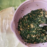 荠菜虾仁大馄饨的做法图解4