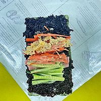 紫米饭团的做法图解2