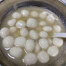 姜汁甜汤圆