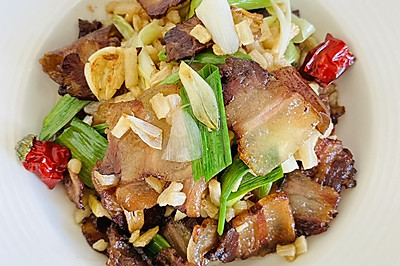 萝卜干炒腊肉