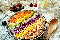 彩虹沙拉――增肌减脂两不误的健身餐的做法