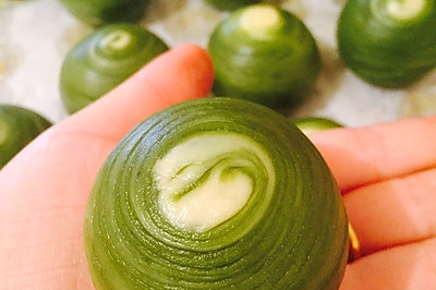抹茶蛋黄酥（超详细）