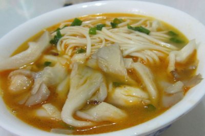 十二道锋味复刻－－高汤蘑菇面