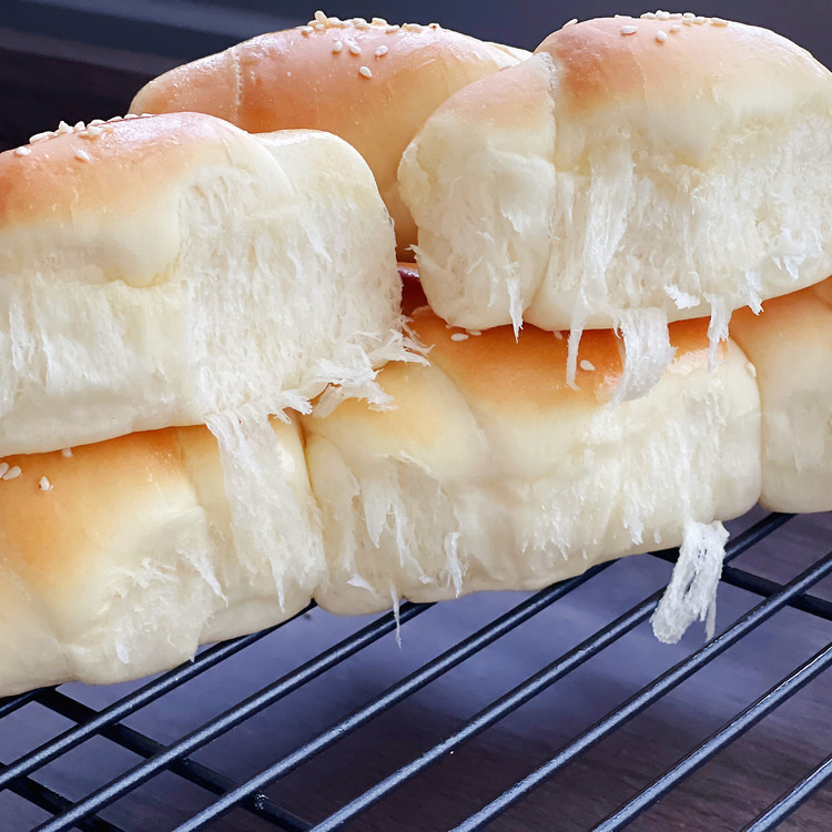 超柔软牛奶卷卷面包的做法