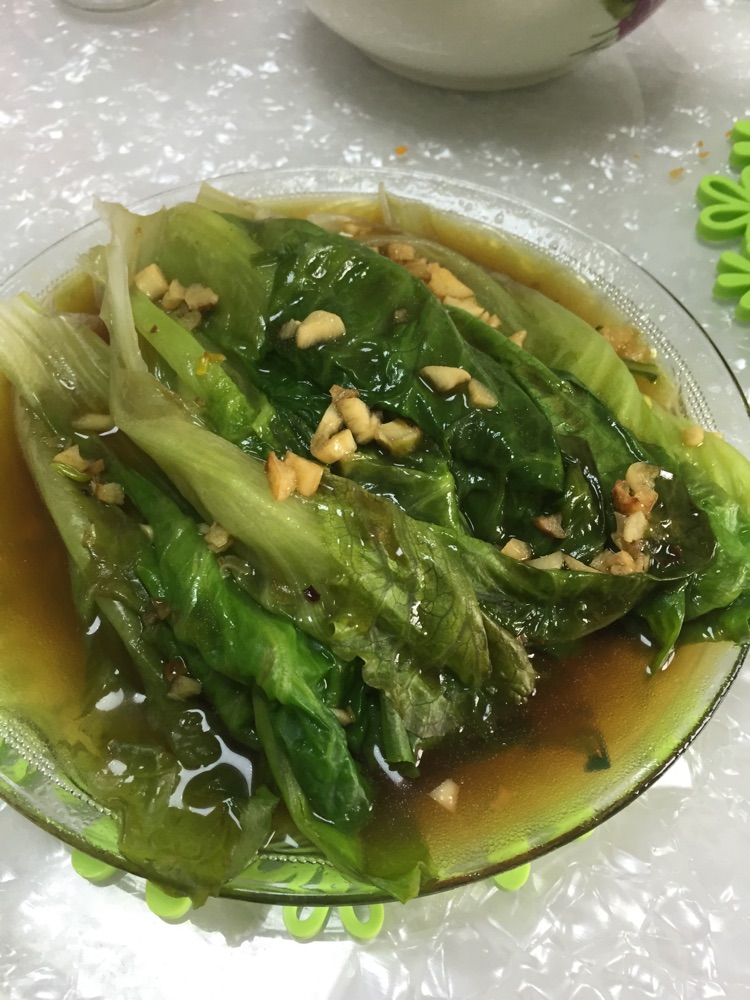 蚝油生菜的做法图解5