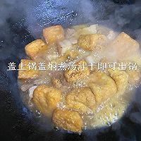 香浓豆腐泡焖肉的做法图解6