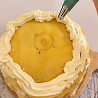 #冬日治愈时刻#榴莲千层蛋糕的做法图解7