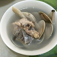 沙白排骨白菇汤