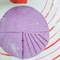 #憋在家里吃什么#紫薯贝壳馒头的做法图解6