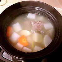 羊肉白萝卜炖锅的做法图解8