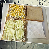 吞拿鱼鸡蛋三明治的做法图解4