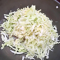猪油渣炒熟面的做法图解2