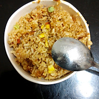 酱油炒饭的做法图解3