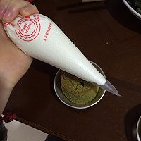 抹茶蜜豆雪顶（纸杯蛋糕）的做法图解8