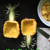 菠萝炒饭的做法图解2