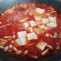 海味茄菇豆腐汤的做法图解5
