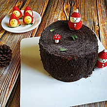 圣诞树桩蛋糕、劈柴蛋糕
