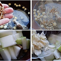 冬瓜莲子百合汤的做法图解4